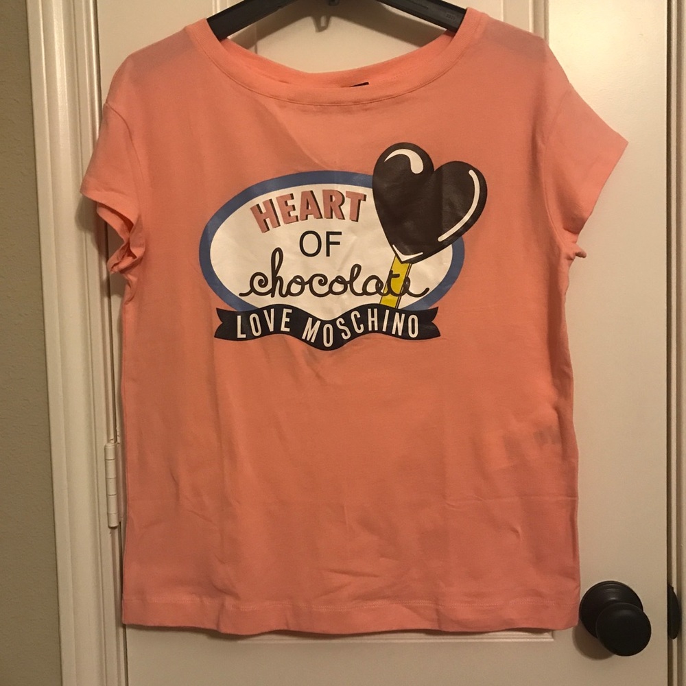 Love Moschino pink t-shirt